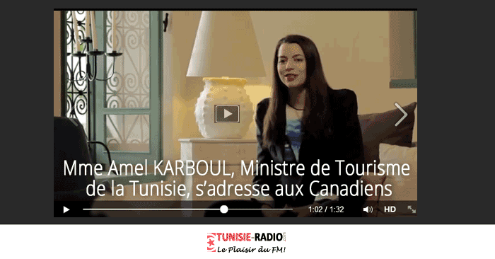 Amel Karboul s&#039;adresse aux Canadiens